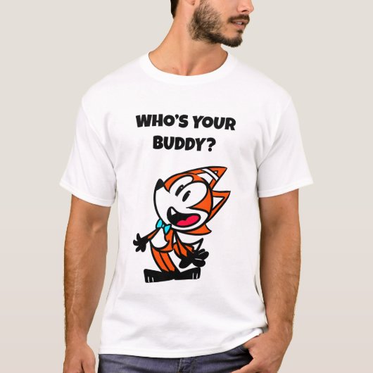 Buddy Der unglückliche Fox T-Shirt (Vorderseite)