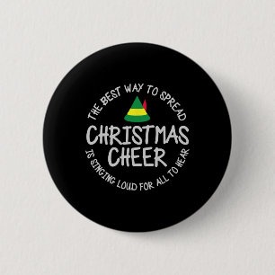 Buddy Elf Christmas Cheer 2024 Button