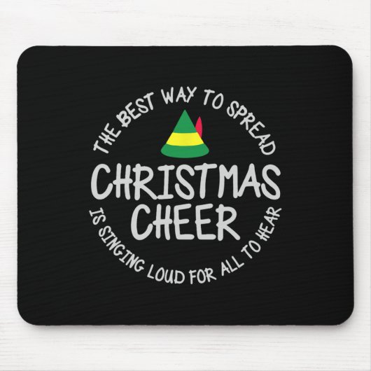Buddy Elf Christmas Cheer 2024 Mousepad (Vorne)