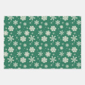 Buddy Elf Snowflake Muster Geschenkpapier Set (Vorderseite 2)