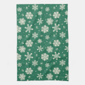 Buddy Elf Snowflake Muster Geschirrtuch (Vertikal)