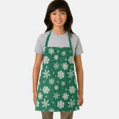 Buddy Elf Snowflake Muster Schürze (Insitu)
