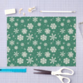 Buddy Elf Snowflake Muster Seidenpapier (Handwerk)