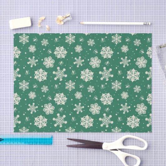 Buddy Elf Snowflake Muster Seidenpapier (Handwerk)