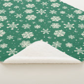 Buddy Elf Snowflake Muster Sherpadecke (3/4)