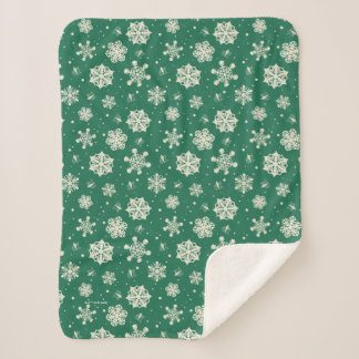 Buddy Elf Snowflake Muster Sherpadecke