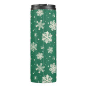 Buddy Elf Snowflake Muster Thermosbecher (Rückseite)