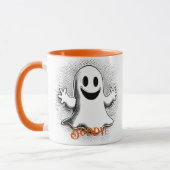 Buddy Ghost Tasse - Fun & Friendly Halloween Vibes (Links)