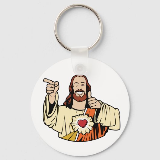 Buddy Jesus Key Chain Schlüsselanhänger (Vorderseite)