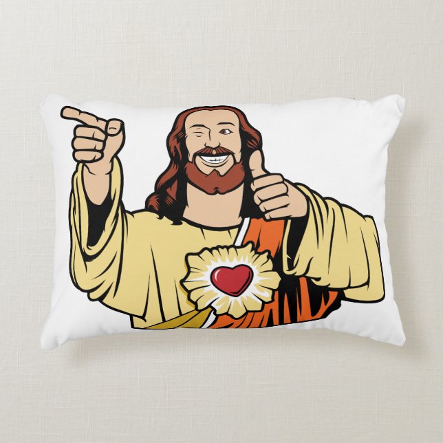 Buddy Jesus Pillow Dekokissen (Vorderseite)