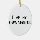 Buddy Keramik Ornament - Minimalistischer Schwarze (Rechts)