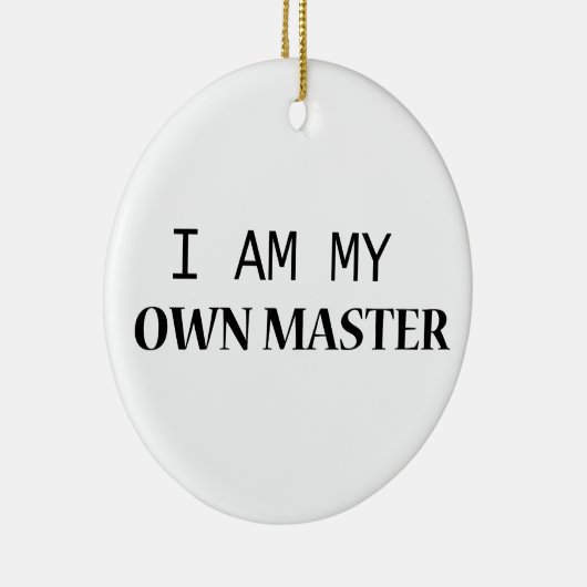 Buddy Keramik Ornament - Minimalistischer Schwarze (Rechts)