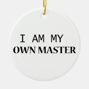Buddy Keramik Ornament - Minimalistischer Schwarze