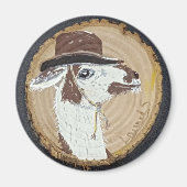 Buddy Llama No Drama Magnet (Vorne)