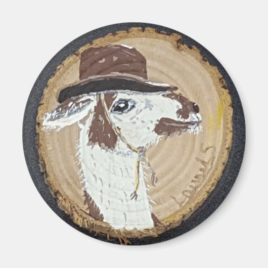 Buddy Llama No Drama Magnet (Vorne)