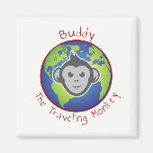 Buddy Logo Magnet, Platz Magnet (Vorne)