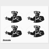 Buddy Muj Sticker (Blatt)
