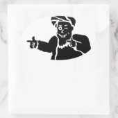 Buddy Muj Sticker (Tasche)