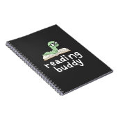 Buddy Niedlich Bookworm mit Buch lesen (Rechte Seite)