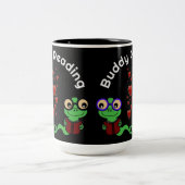 Buddy Reading Zweifarbige Tasse (Mittel)