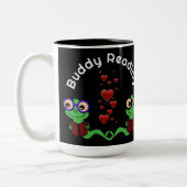Buddy Reading Zweifarbige Tasse (Links)