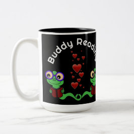 Buddy Reading Zweifarbige Tasse