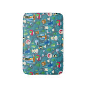 Buddy the Elf and Characters Aquamarin Pattern Badematte (Vorderseite Vertikal)