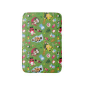 Buddy the Elf and Christmas Icons Pattern Badematte (Vorderseite Vertikal)