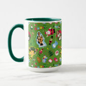 Buddy the Elf and Christmas Icons Pattern Tasse (Links)
