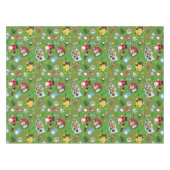 Buddy the Elf and Christmas Icons Pattern Tischdecke (Vorderseite (Horizontal))