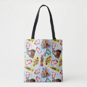 Buddy the Elf and Santa North Pole Pattern Tasche (Vorderseite)