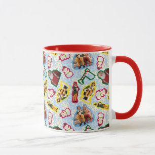 Buddy the Elf and Santa North Pole Pattern Tasse