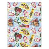 Buddy the Elf and Santa North Pole Pattern Tischdecke (Vorderseite)