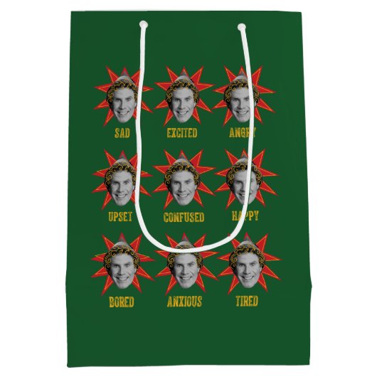 Buddy the Elf | Anträge Mittlere Geschenktüte (Rückseite)