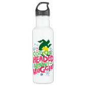 Buddy the Elf | Baumwolle mit Kopf Ninny-Muggins Edelstahlflasche (Vorderseite)