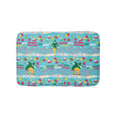 Buddy the Elf Candy Pattern Badematte (Vorderseite)