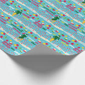 Buddy the Elf Candy Pattern Geschenkpapier (Ecke)