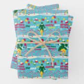 Buddy the Elf Candy Pattern Geschenkpapier Set (Beispiel)