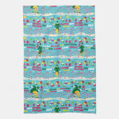 Buddy the Elf Candy Pattern Geschirrtuch (Vertikal)