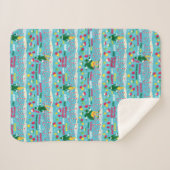 Buddy the Elf Candy Pattern Sherpadecke (Vorderseite (Horizontal))