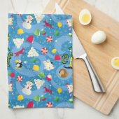 Buddy the Elf Cartoon Pattern Geschirrtuch (Viertel Falte)