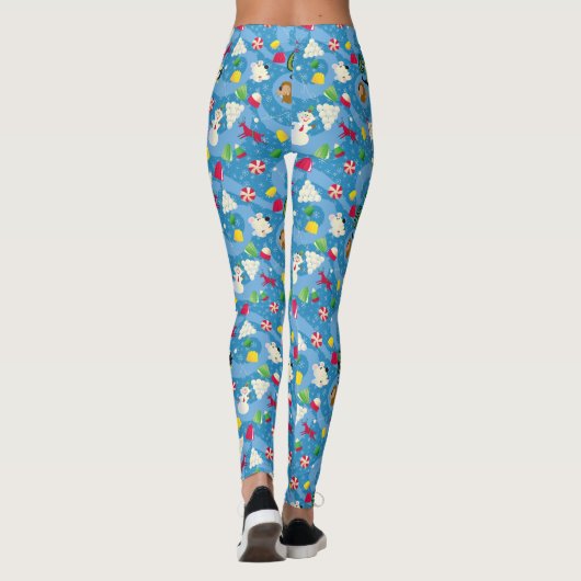 Buddy the Elf Cartoon Pattern Leggings (Rückseite)