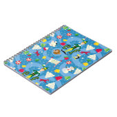 Buddy the Elf Cartoon Pattern Notizblock (Linke Seite)