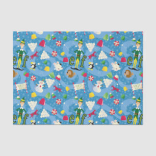 Buddy the Elf Cartoon Pattern Seidenpapier