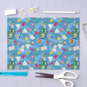 Buddy the Elf Cartoon Pattern Seidenpapier (Handwerk)