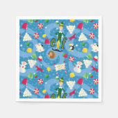 Buddy the Elf Cartoon Pattern Serviette (Vorderseite)