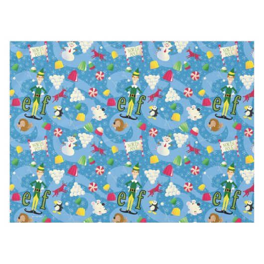 Buddy the Elf Cartoon Pattern Tischdecke (Vorderseite (Horizontal))
