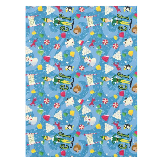 Buddy the Elf Cartoon Pattern Tischdecke (Vorderseite)
