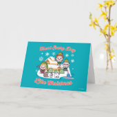 Buddy the Elf Chibi Graphic Karte (Gelbe Blume)