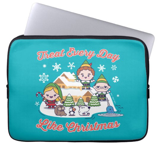 Buddy the Elf Chibi Graphic Laptopschutzhülle (Vorderseite)